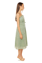 Load image into Gallery viewer, Astrid Midi Dress - Cornflower Kashmir Organic

