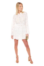 Load image into Gallery viewer, Cleo Dress - Marrakech Full Embroidery Salt
