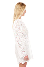 Load image into Gallery viewer, Cleo Dress - Marrakech Full Embroidery Salt

