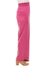 Load image into Gallery viewer, Natalia Trousers - Magenta Cupro

