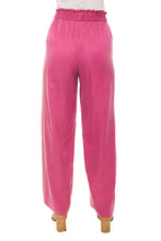Load image into Gallery viewer, Natalia Trousers - Magenta Cupro
