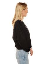 Load image into Gallery viewer, Poplin Corset Top - Black
