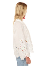 Load image into Gallery viewer, Penny Blouse - Tangier Border Embroidery Salt
