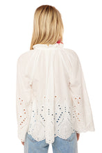 Load image into Gallery viewer, Penny Blouse - Tangier Border Embroidery Salt
