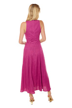 Load image into Gallery viewer, Rose Dress - Grape Linen
